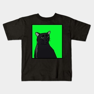 Zoning Out Cat Memes Kids T-Shirt